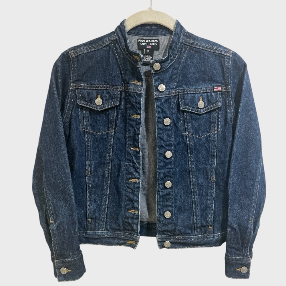 Polo Ralph Lauren Denim Jacket - Blue Size Medium - Picture 3 of 9